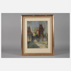 Seff Weidl, Auf der Karlsbrücke in Prag