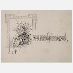 Illustrationszeichnung "Hexenhäusel"