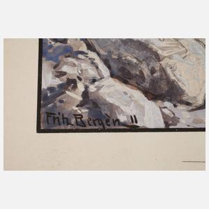 Fritz Bergen, Illustrationszeichnung