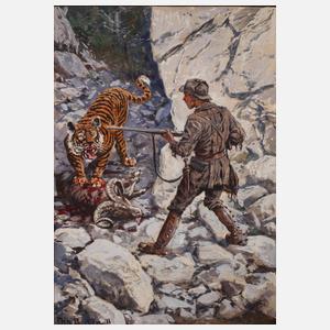 Fritz Bergen, Illustrationszeichnung