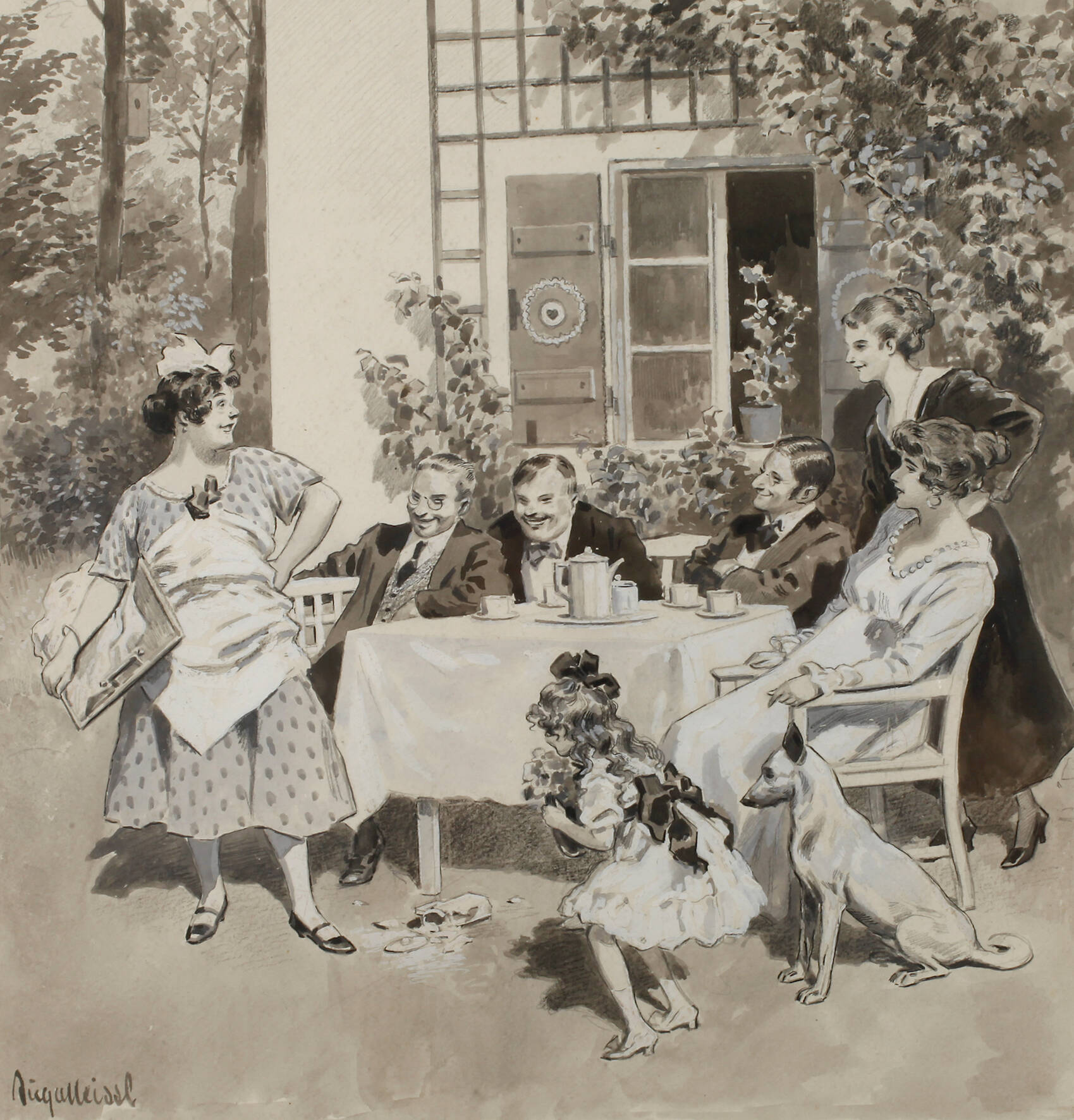 Meisel, "Die schlagfertige Köchin"