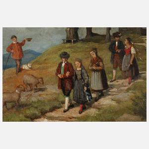 Adolf Arnold, Nach dem Kirchgang