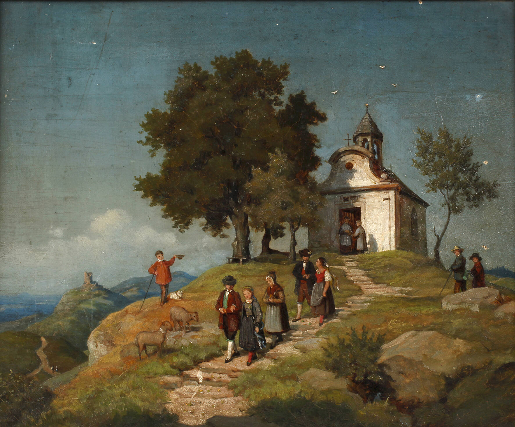 Adolf Arnold, Nach dem Kirchgang