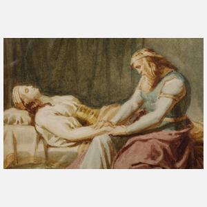 Karl Ludwig A. Ehrhardt, Trauernder Karl der Große