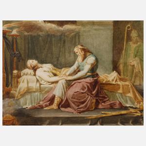 Karl Ludwig A. Ehrhardt, Trauernder Karl der Große