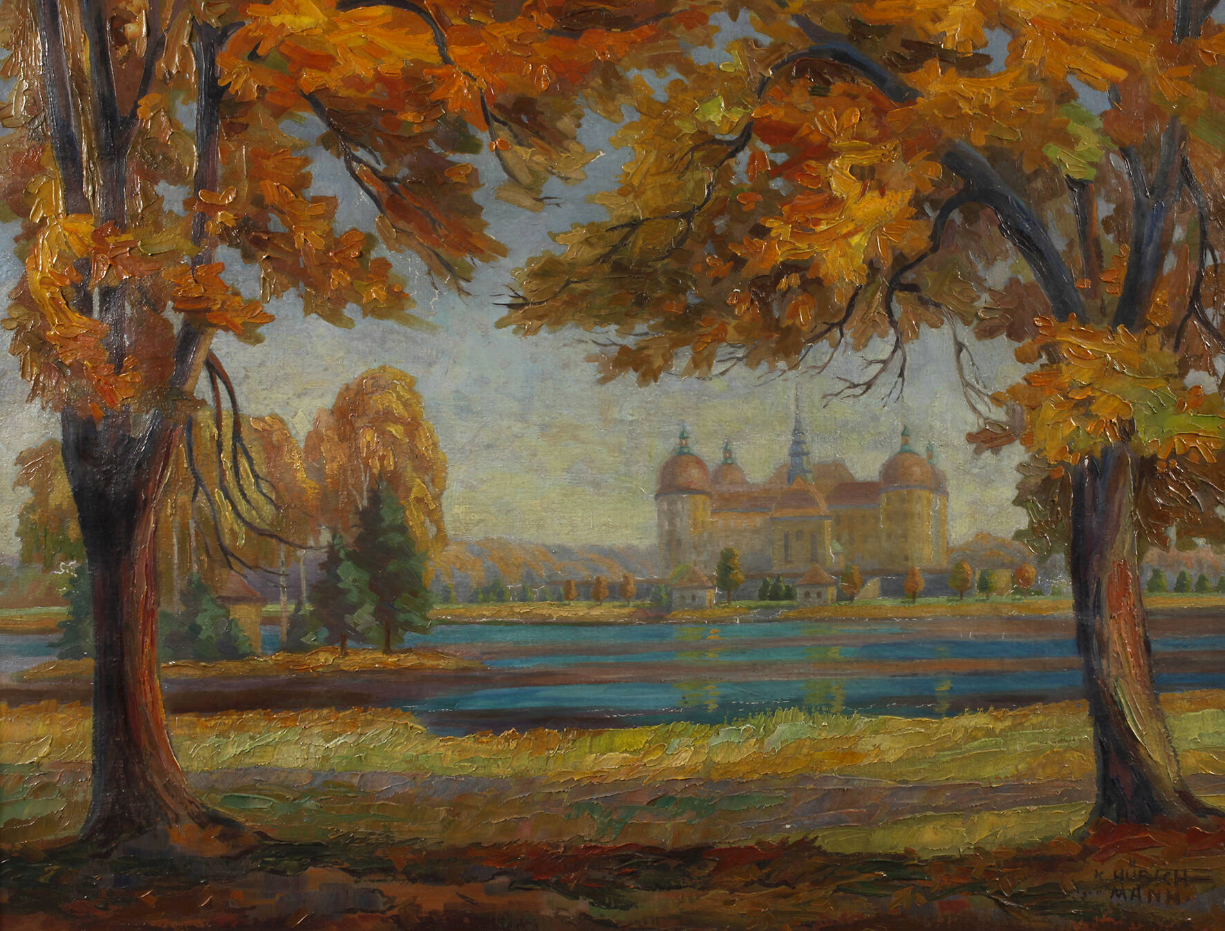 Karl Hübschmann, Ansicht Moritzburg