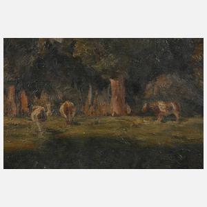 Gertrud Steinbach, Bukolische Landschaft