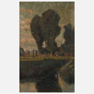 Gertrud Steinbach, Bukolische Landschaft