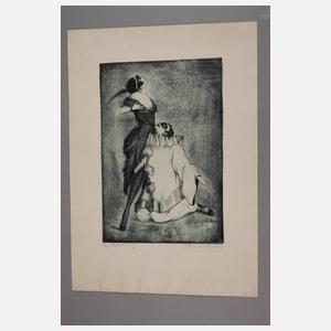 Ernst Busch, Harlekin und Columbine