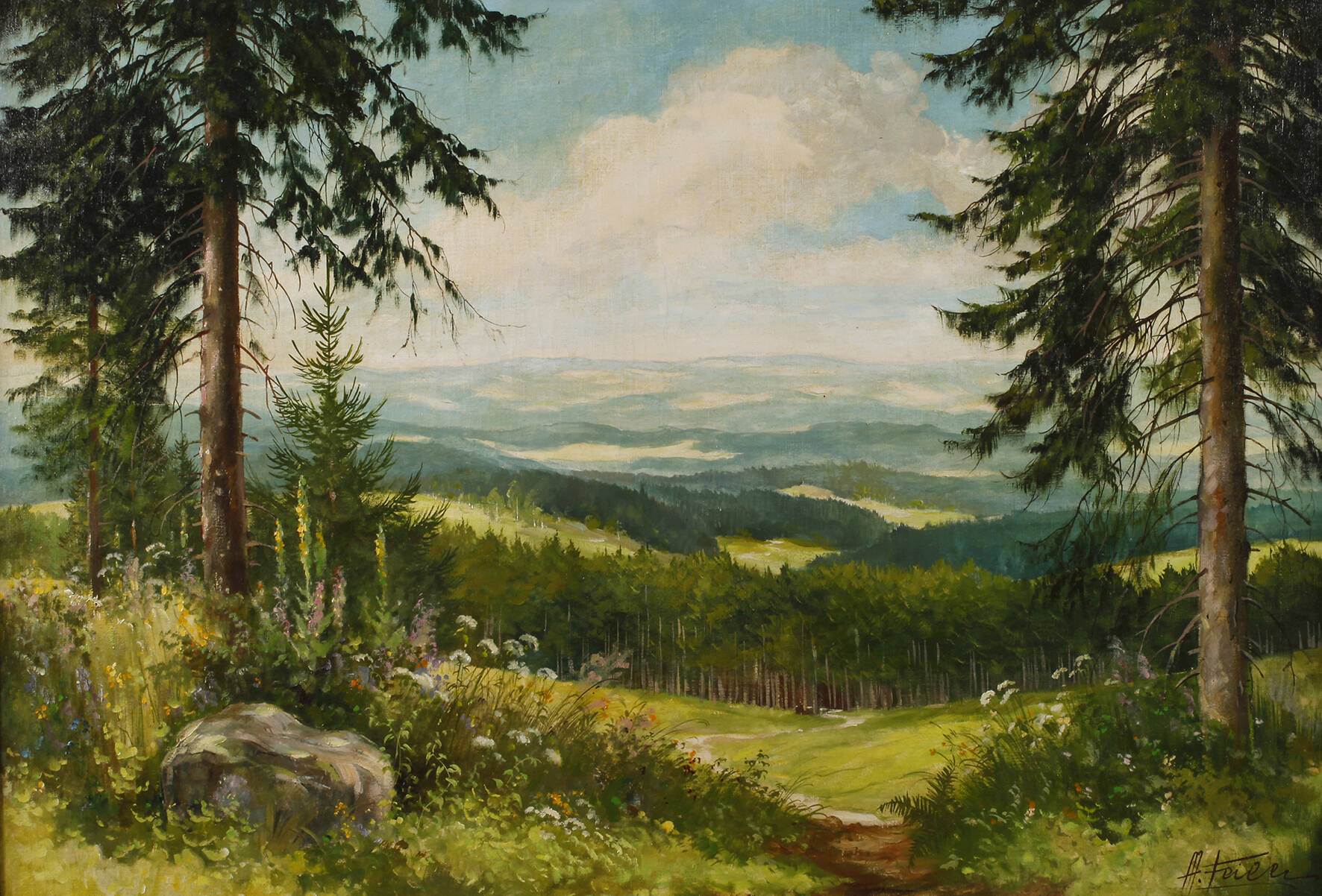 Manfred Feiler, Im Obervogtland