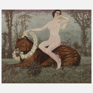 Walther Gasch. "Tigerreiterin"