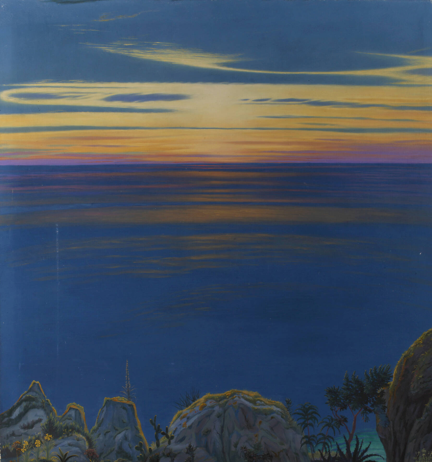 Walther Gasch, "Abendstimmung…"