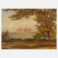 Karl Hübschmann, Blick auf Schloss Moritzburg111