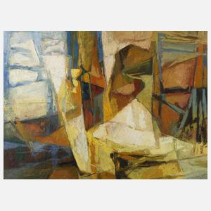 Gottfried Körner, attr., Abstrakte Komposition