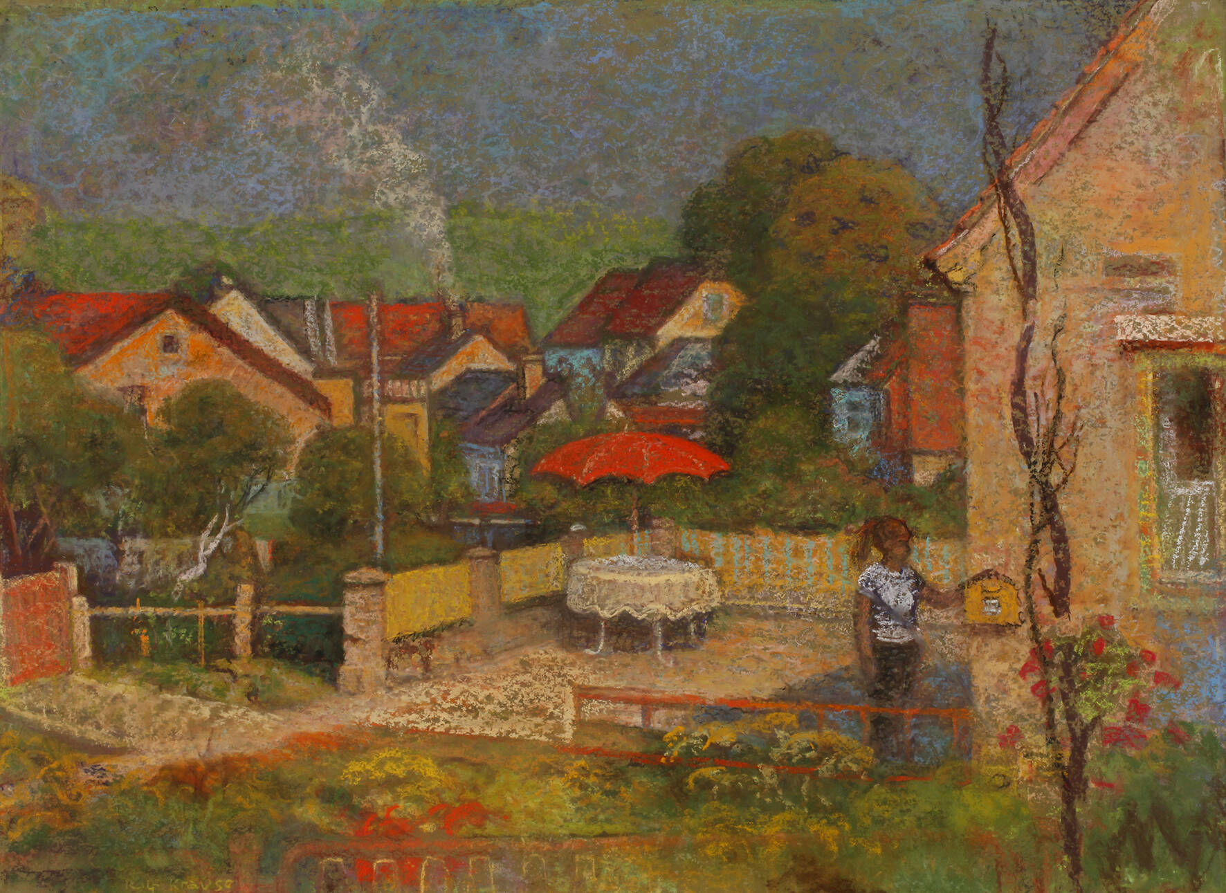 Rolf Krause, An einem Sommertag