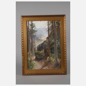 Albert Ernst Mühlig, In der sächsischen Schweiz