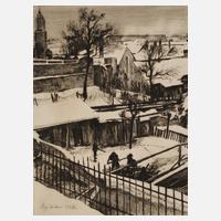 Prof. Richard Müller, "Schneelandschaft"111