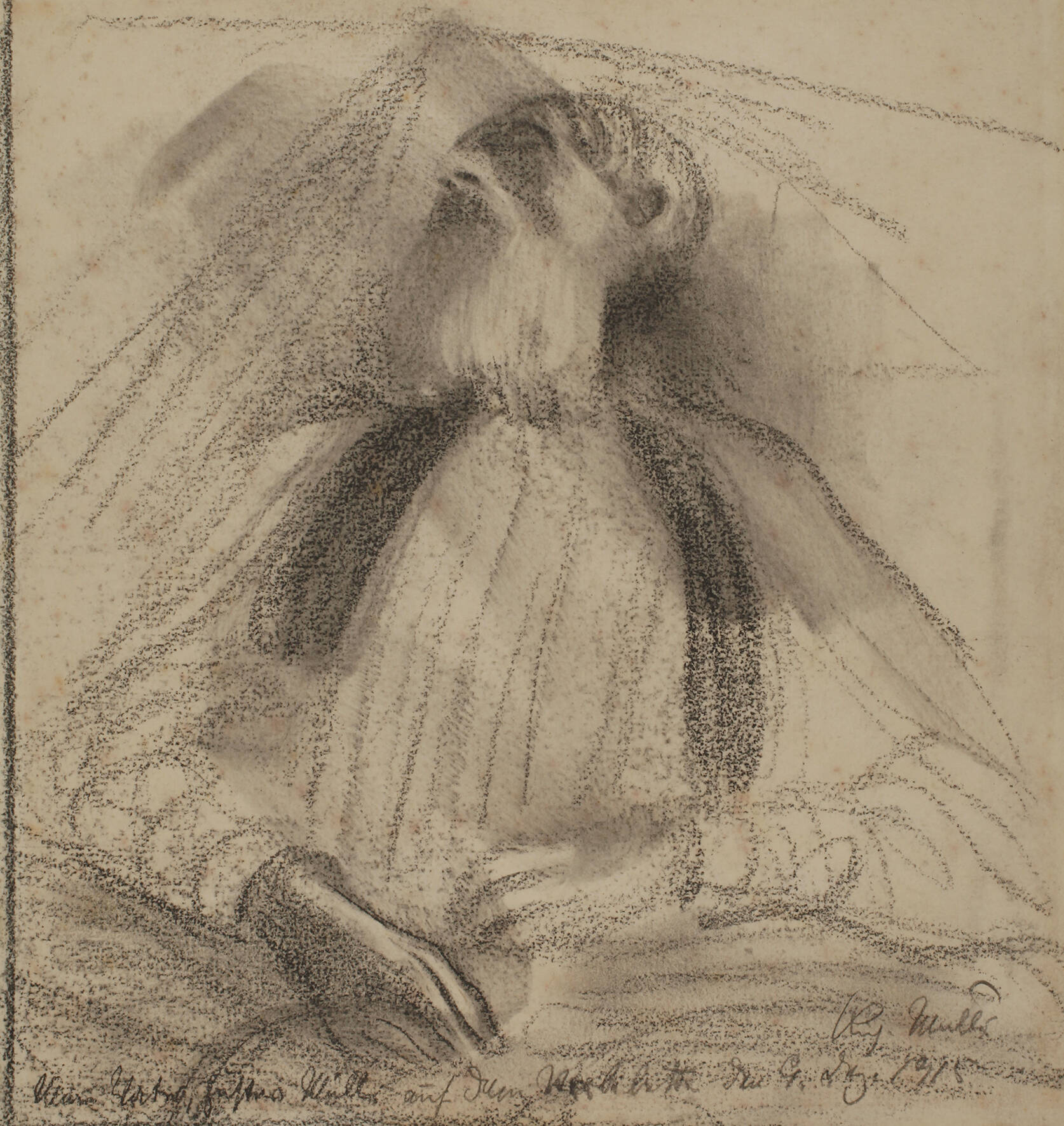 Prof. Richard Müller, Mein Vater auf dem Sterbebett