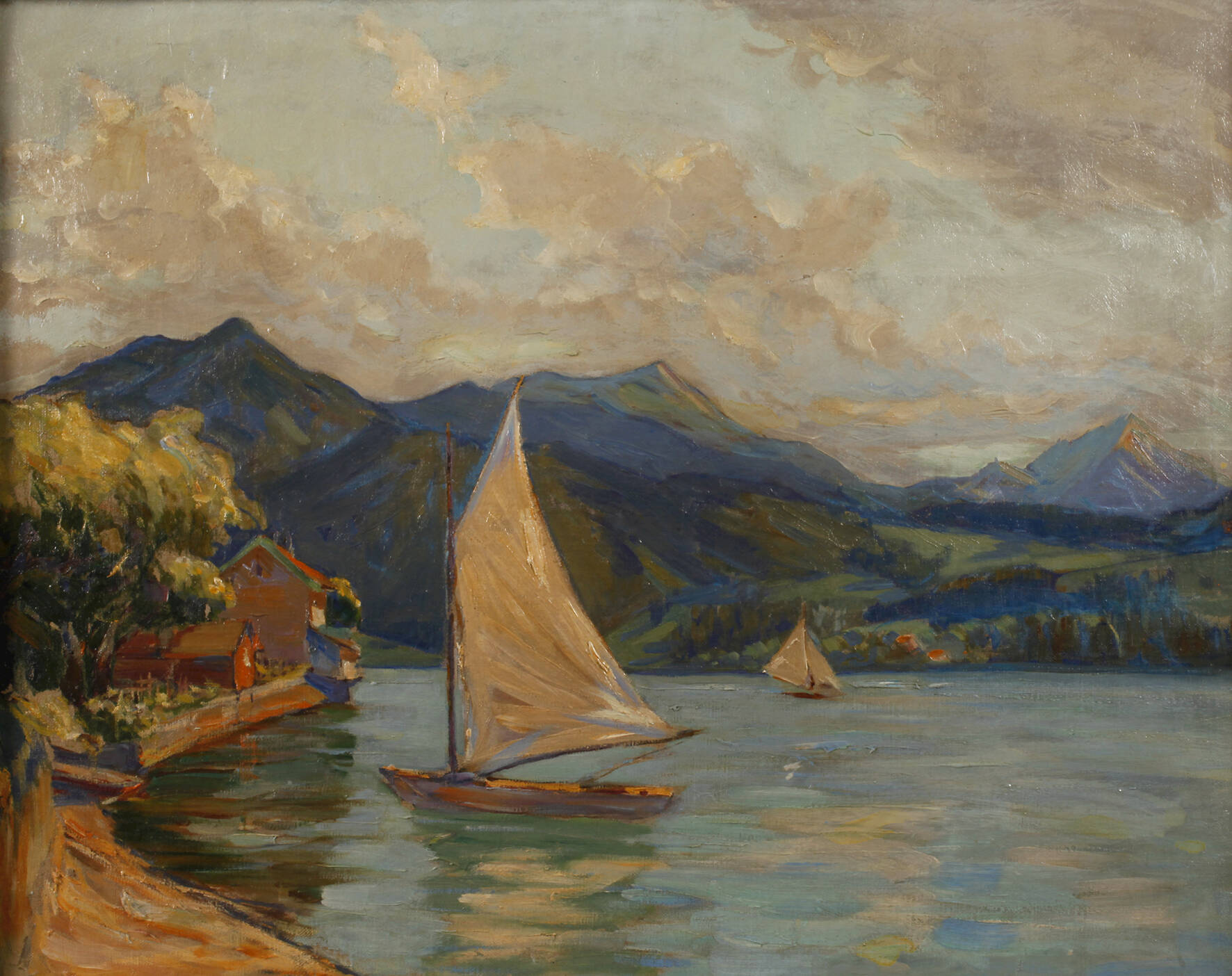 Rudolf Poeschmann, Sommer am See