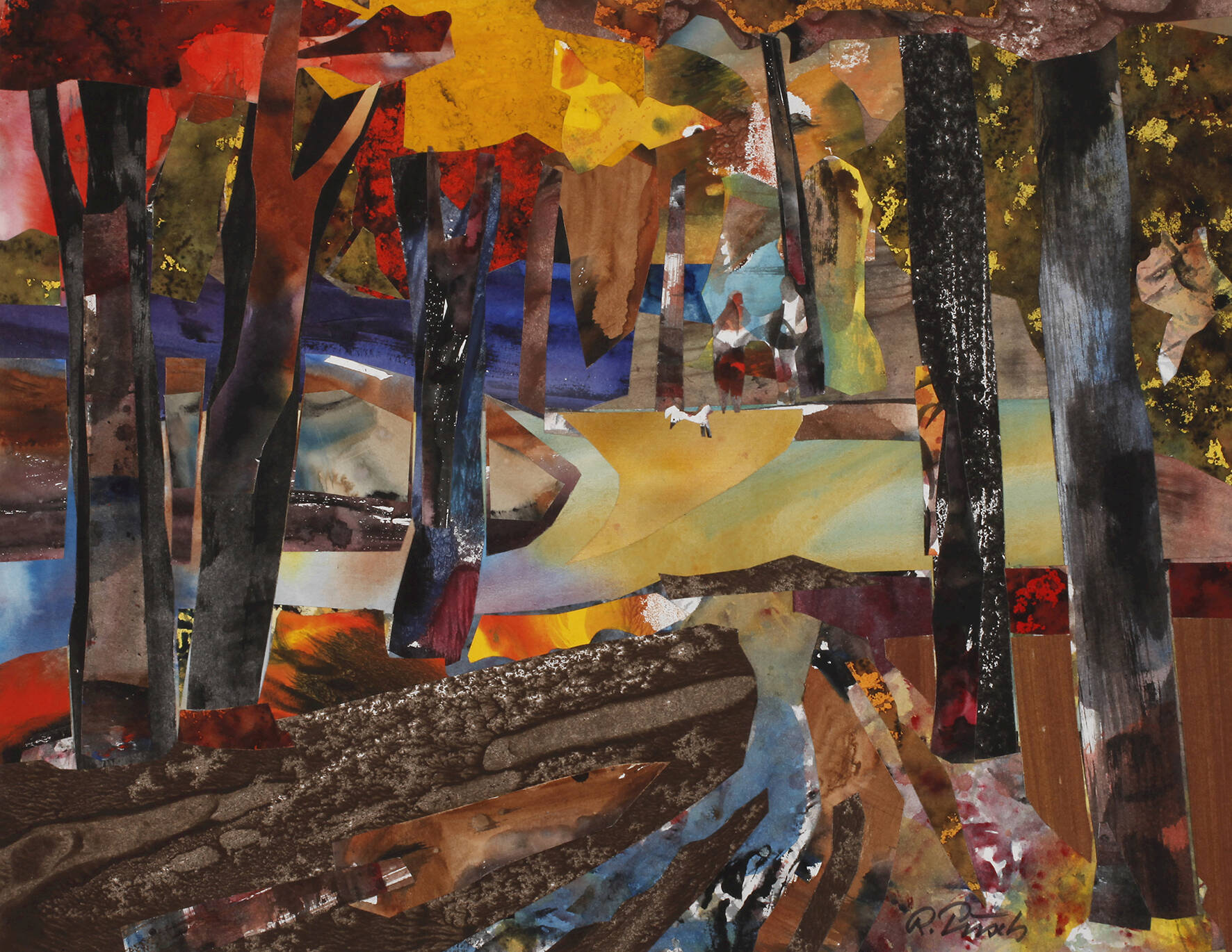 Richard Pusch, „Im Wald 1“