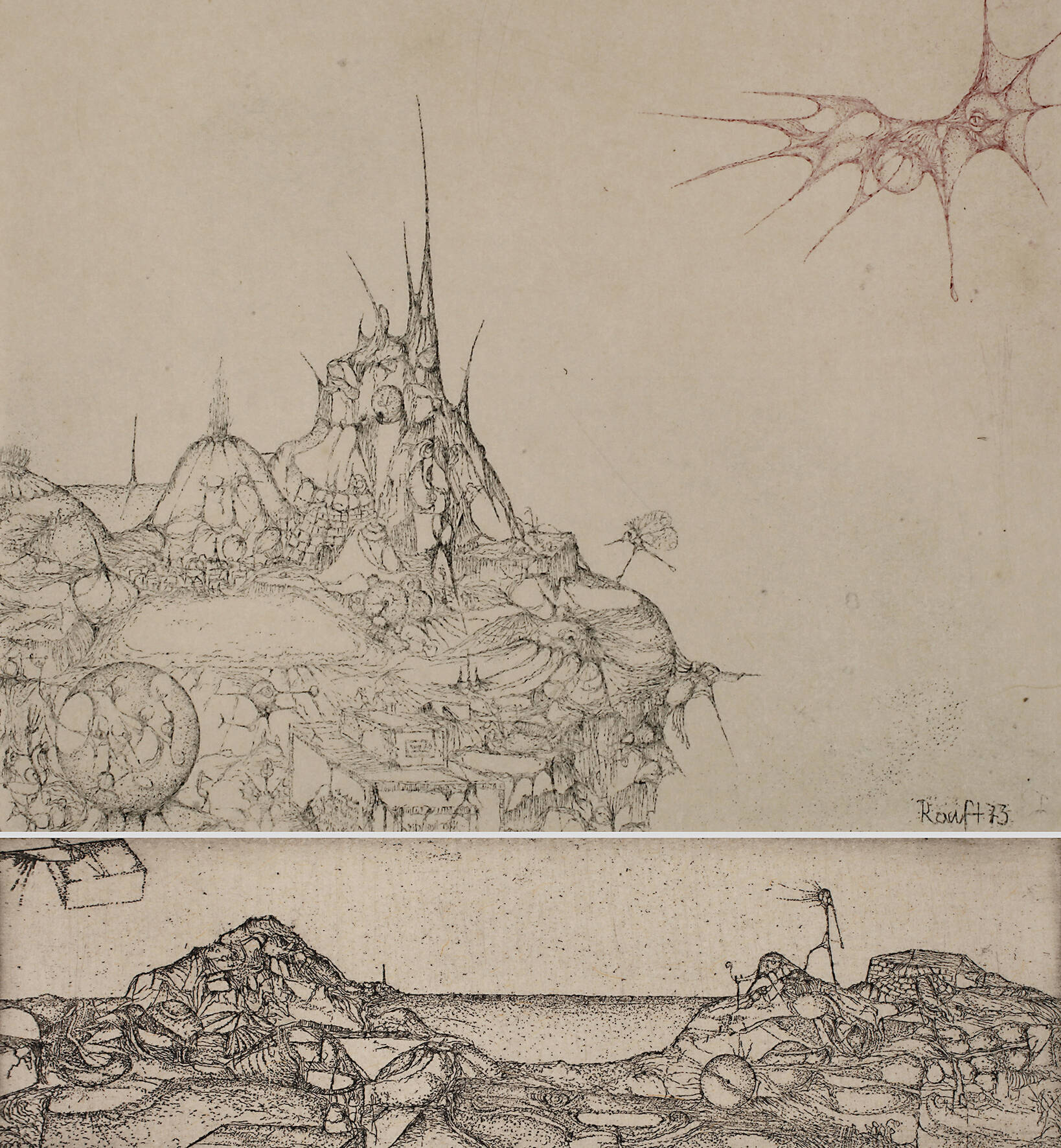 Thomas Ranft, Paar Radierungen