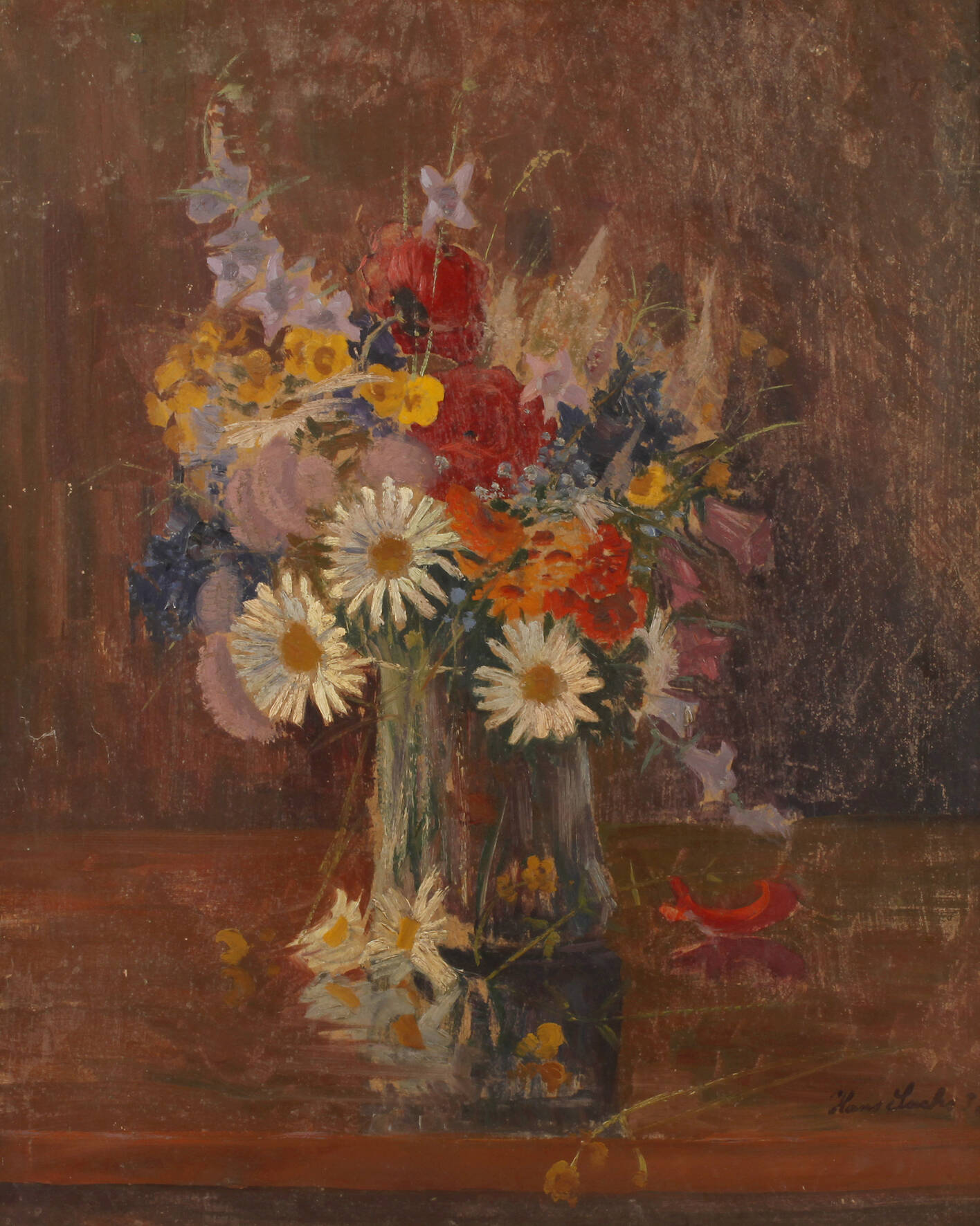 Hans Sachs, Blumenstraußstudie