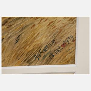 Hermann Sattler, Paar Schlachtenszenen