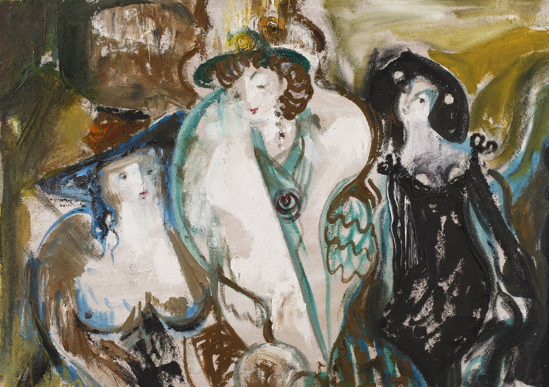 Prof. Heinz Werner, Drei Frauen