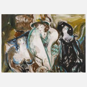 Prof. Heinz Werner, Drei Frauen