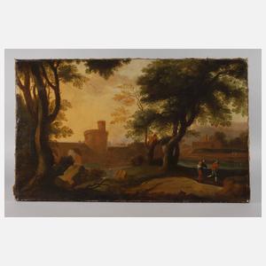 Jean Baptiste Forest, attr., Französische Landschaft