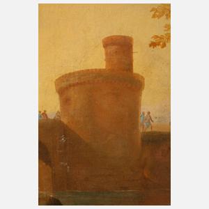 Jean Baptiste Forest, attr., Französische Landschaft