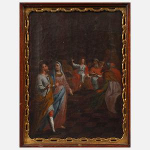 Jesus mit den Gelehrten im Tempel