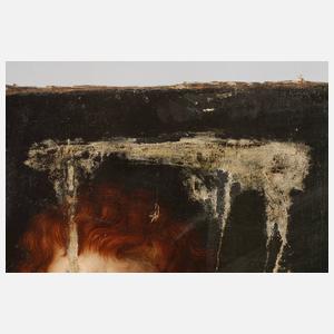 Wein trinkender Narr