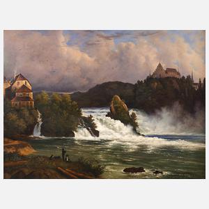Anton Castell, Der Rheinfall bei Schaffhausen