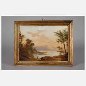 Karl Droysen, Weite Landschaft mit See