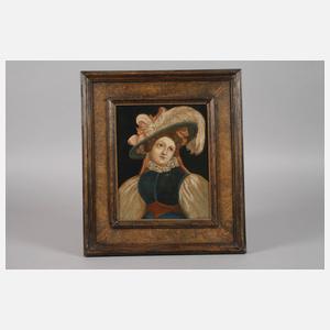 Anton Falger, Damenportrait