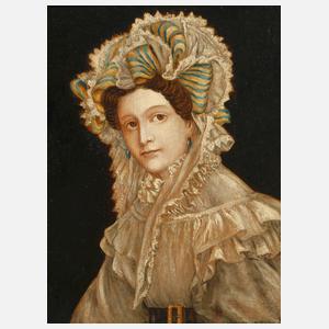 Anton Falger, Damenportrait