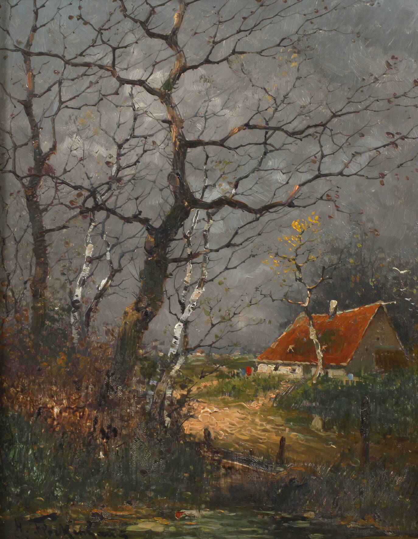 Heinz Flockenhaus, Haus am Teich