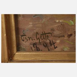 Oswald Gette, Frauen bei der Feldarbeit