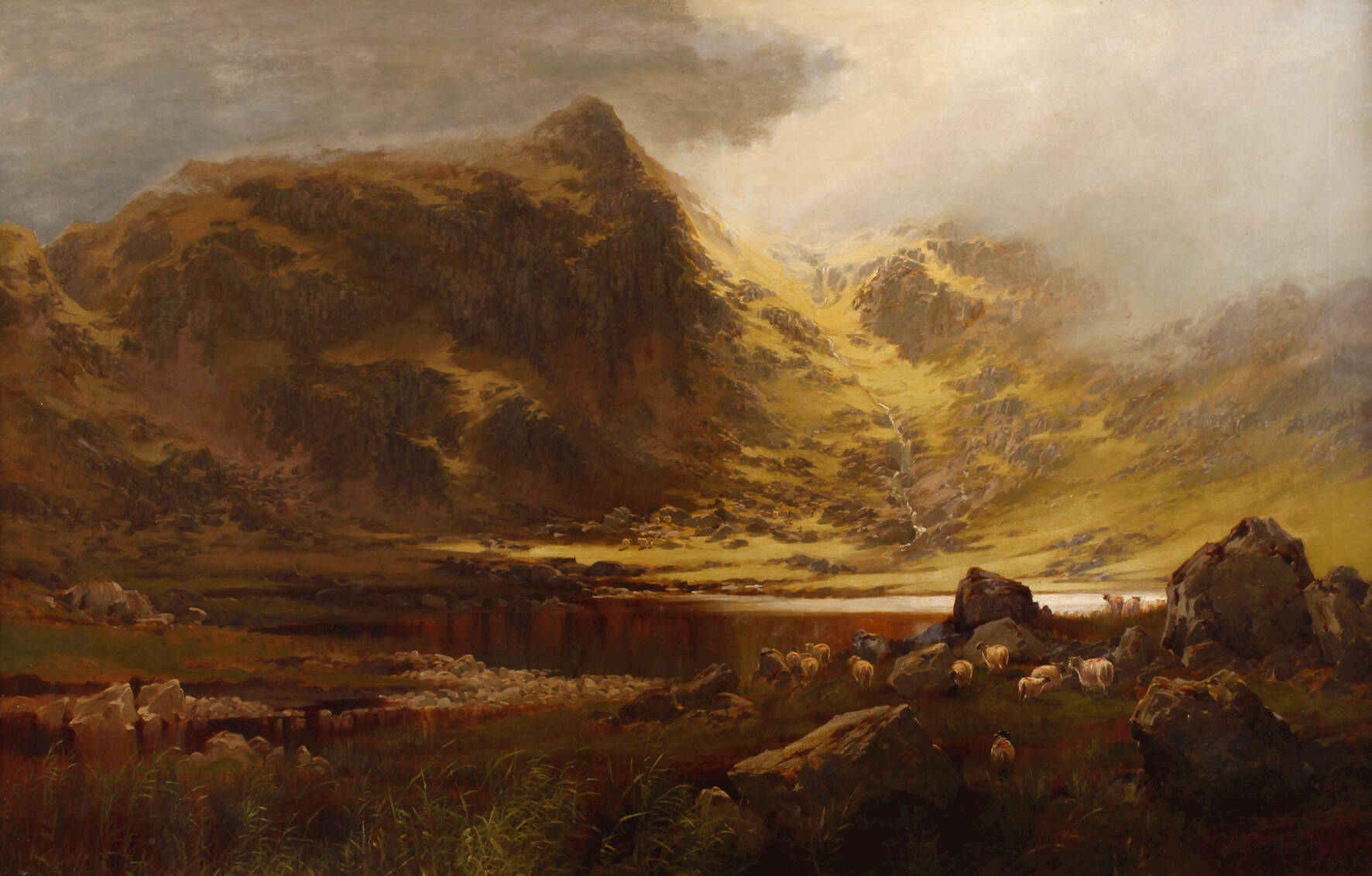 Thomas Greenhalgh, attr., Morgen im Gebirge