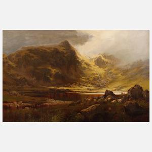 Thomas Greenhalgh, attr., Morgen im Gebirge