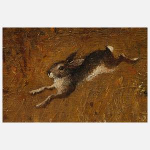 Jean Grothe, Hasenjagd