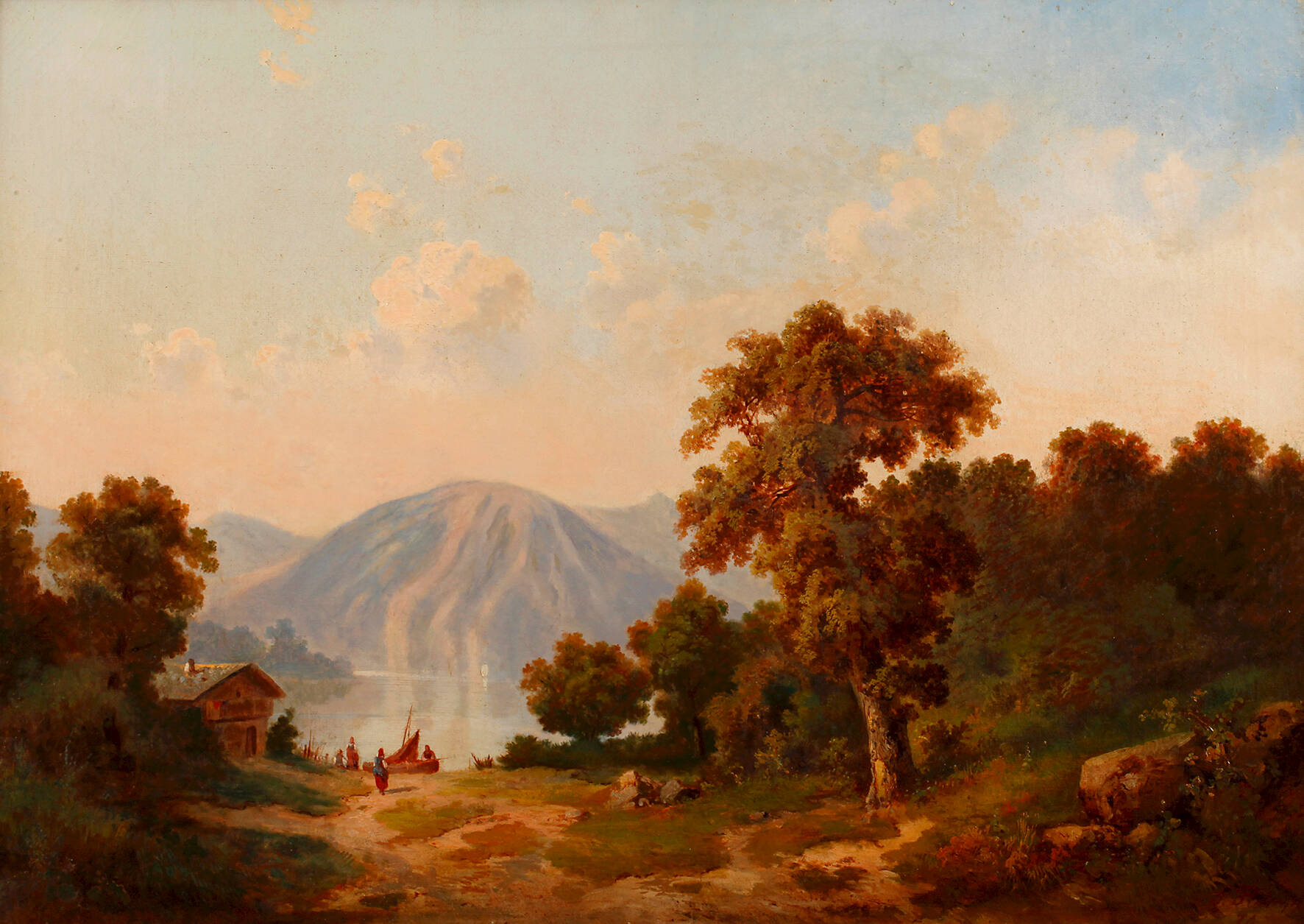 Guido Hampe, Idyll am Gebirgssee