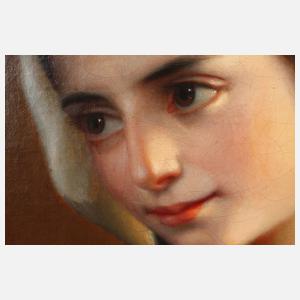 Ludwig Horst, Mädchen in Tracht