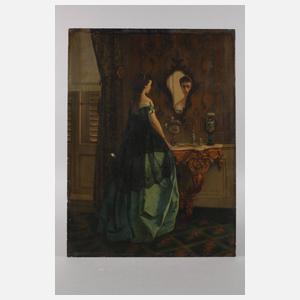 Edmond Lambrichs, Dame im Interieur