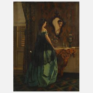 Edmond Lambrichs, Dame im Interieur