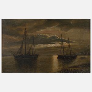 Friedrich Müller, Nocturne am Strand