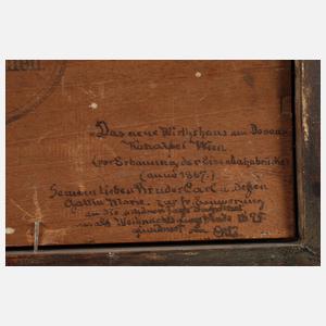 Otto von Ruppert, "Das neue Wirtshaus am Donaukanal"