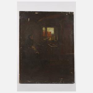 Fritz Schnitzler, Spinnerin im Interieur