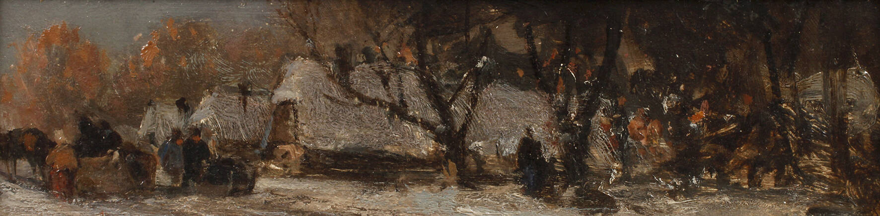 Adolf Stademann, Winterabend